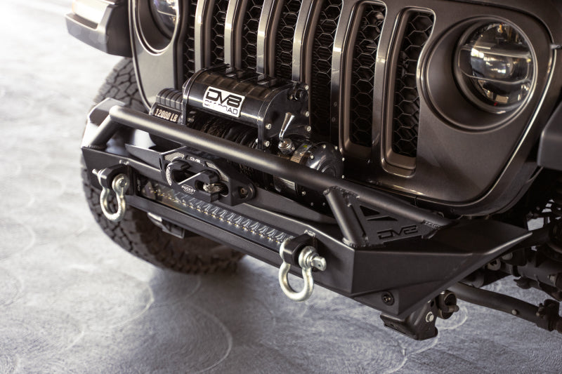 Load image into Gallery viewer, DV8 Offroad 07-23 Jeep Wrangler JK/JL &amp; Gladiator JT FS-1 Series Stubby Front Bumper
