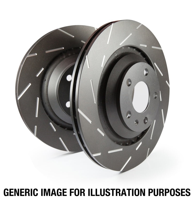 Load image into Gallery viewer, EBC 01-07 Acura RSX 2.0 USR Slotted Front Rotors
