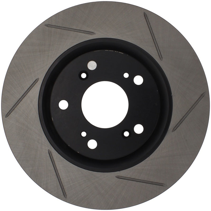 Load image into Gallery viewer, StopTech Power Slot Slotted 06-08 Honda Civic Si Front Left Rotor

