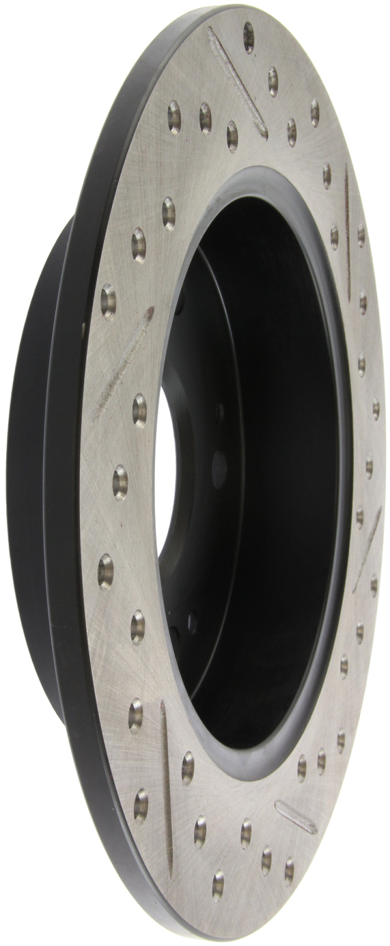 Load image into Gallery viewer, StopTech 06-09 Honda Civic Ex/Si Slotted &amp; Drilled Right Rear Rotor
