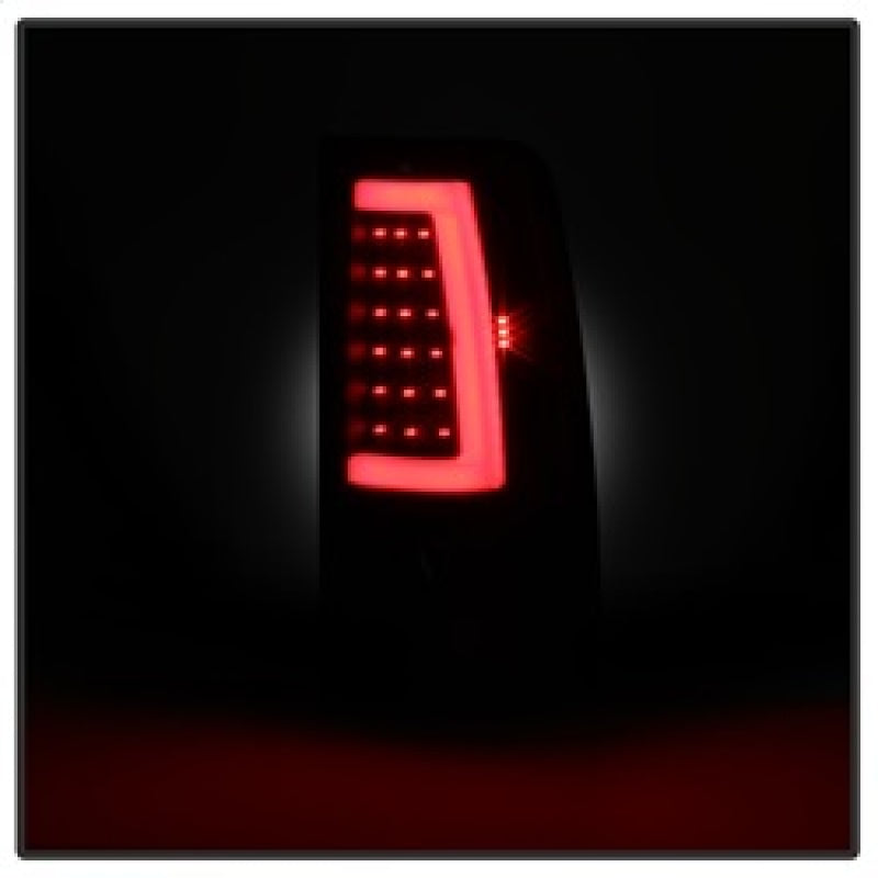 Load image into Gallery viewer, xTune Chevy Silverado 1500/2500/3500 99-02 Version 3 Tail Lights Black Smoke ALT-ON-CS99V3-LBLED-BSM
