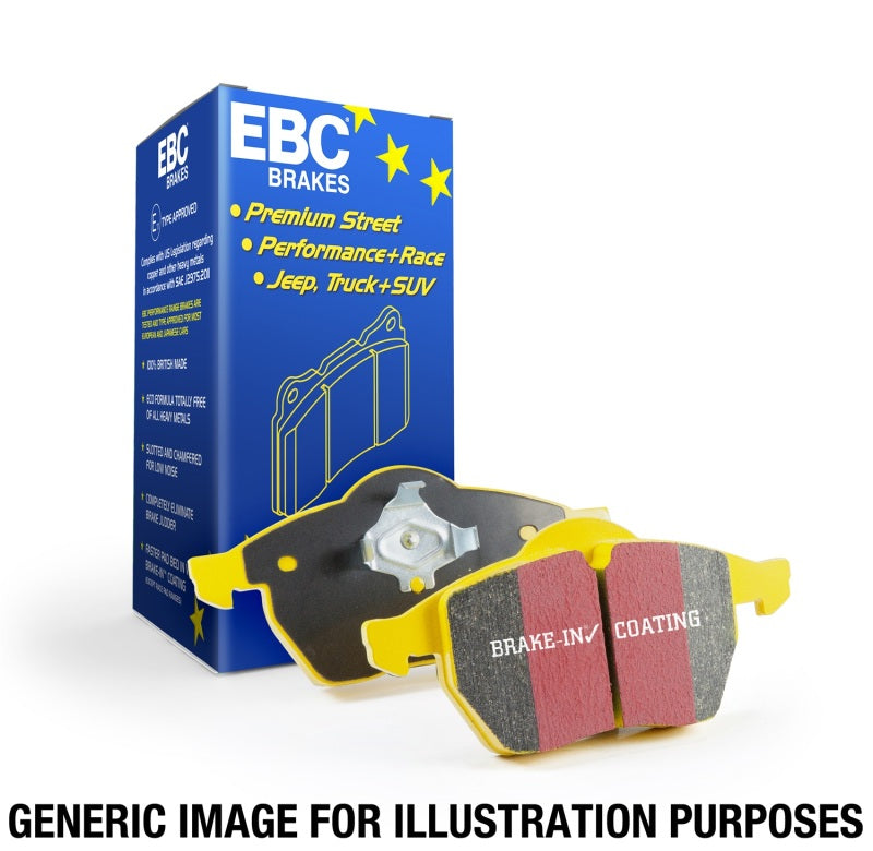 Load image into Gallery viewer, EBC 09-11 Audi A6 Quattro 3.0 Supercharged Yellowstuff Rear Brake Pads
