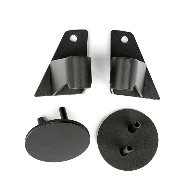 Load image into Gallery viewer, Rugged Ridge 07-18 Jeep Wrangler JK Textured Black Mirror Relocation Brackets
