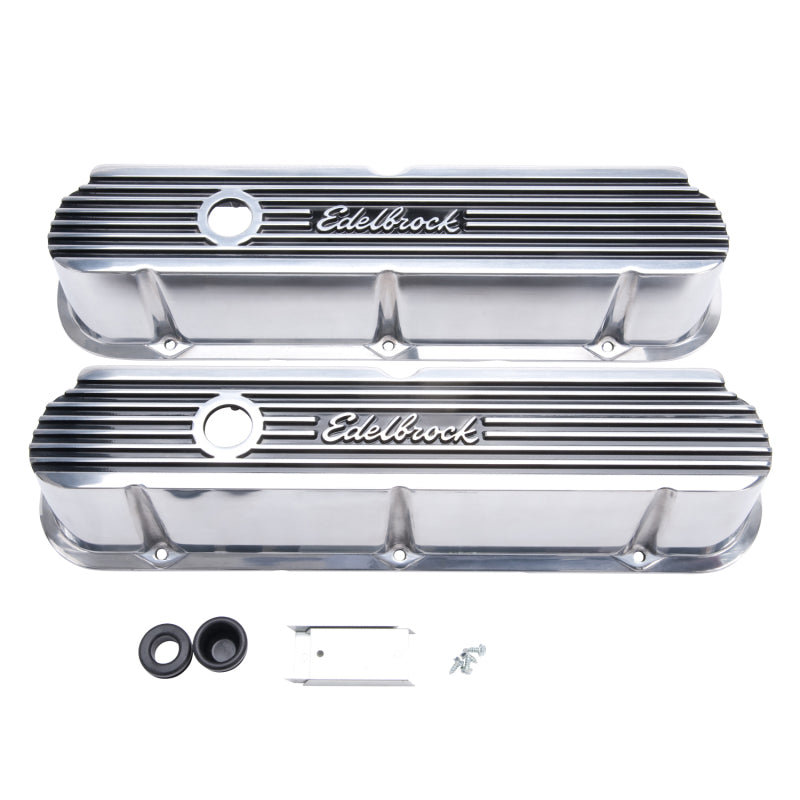Load image into Gallery viewer, Edelbrock Valve Cover Elite II Series Ford 289-302-351W CI V8 Tall Polished
