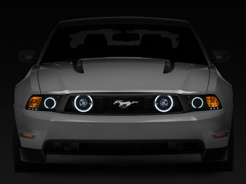 Load image into Gallery viewer, Raxiom 05-12 Ford Mustang GT LED Halo Fog Lights (Smoked)
