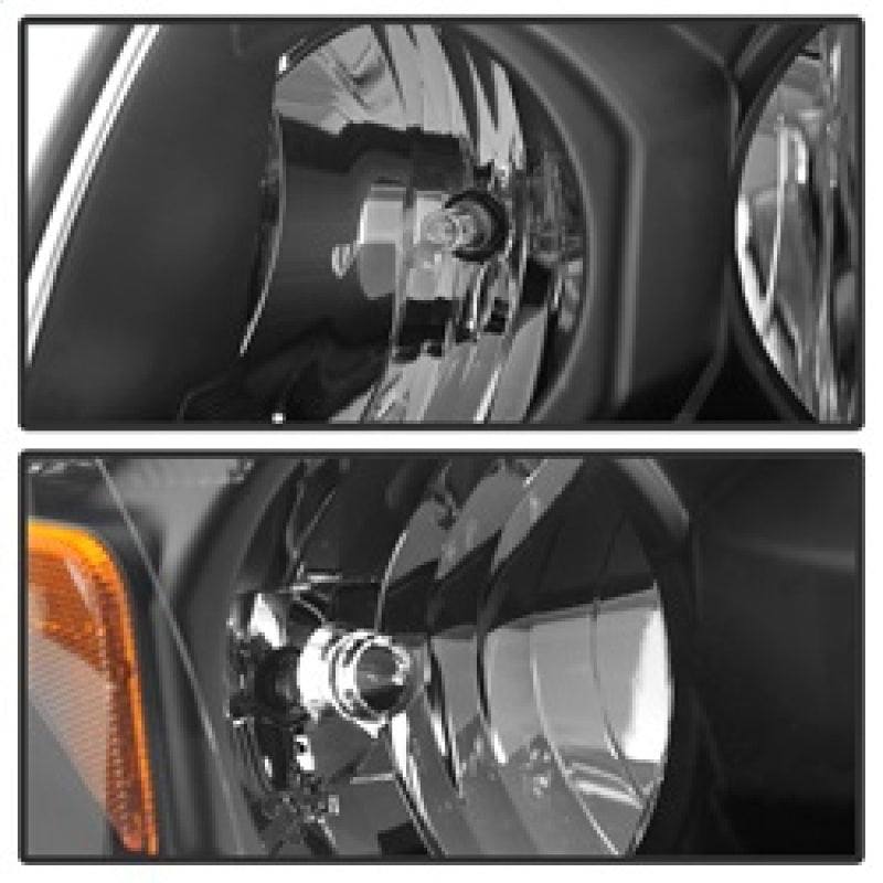 Load image into Gallery viewer, Xtune Toyota 4Runner 03-05 Crystal Headlights Black HD-JH-T4R03-AM-BK
