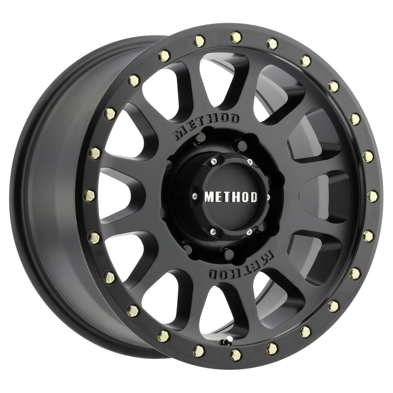 Load image into Gallery viewer, Method MR305 NV HD 17x8.5 0mm Offset 8x6.5 130.81mm CB Matte Black Wheel
