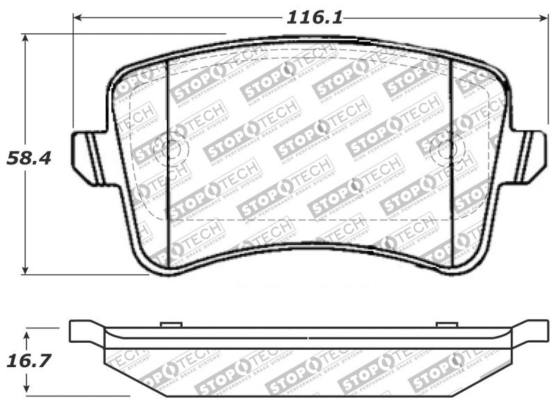 Load image into Gallery viewer, StopTech Performance Brake Pads
