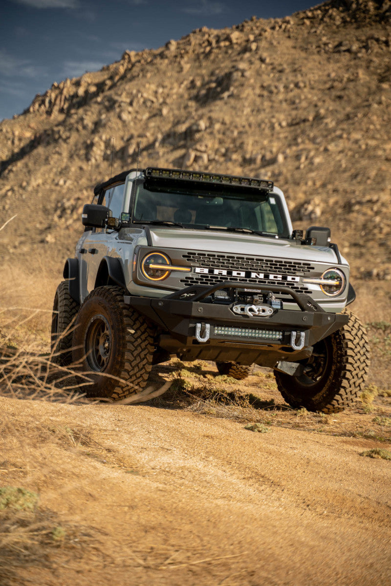 Load image into Gallery viewer, DV8 Offroad 2021 Ford Bronco A Pillar Dual Light Pod Drop Mounts
