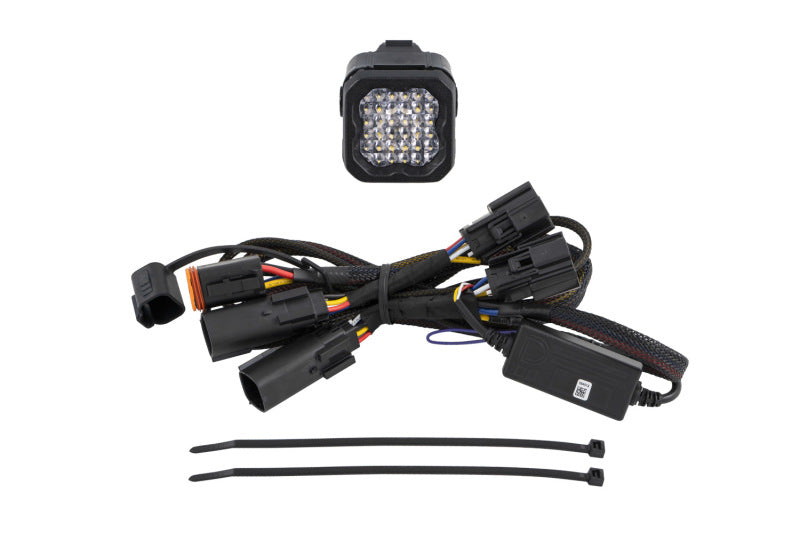 Load image into Gallery viewer, Diode Dynamics Hitch Mount LED Pod Reverse Kit for GMC Sierra 1500 2019-2023 C1R
