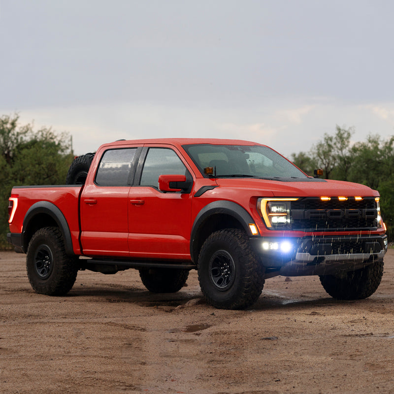 Load image into Gallery viewer, Rigid Industries 2021+ Ford Raptor Triple Fog Lights Kit
