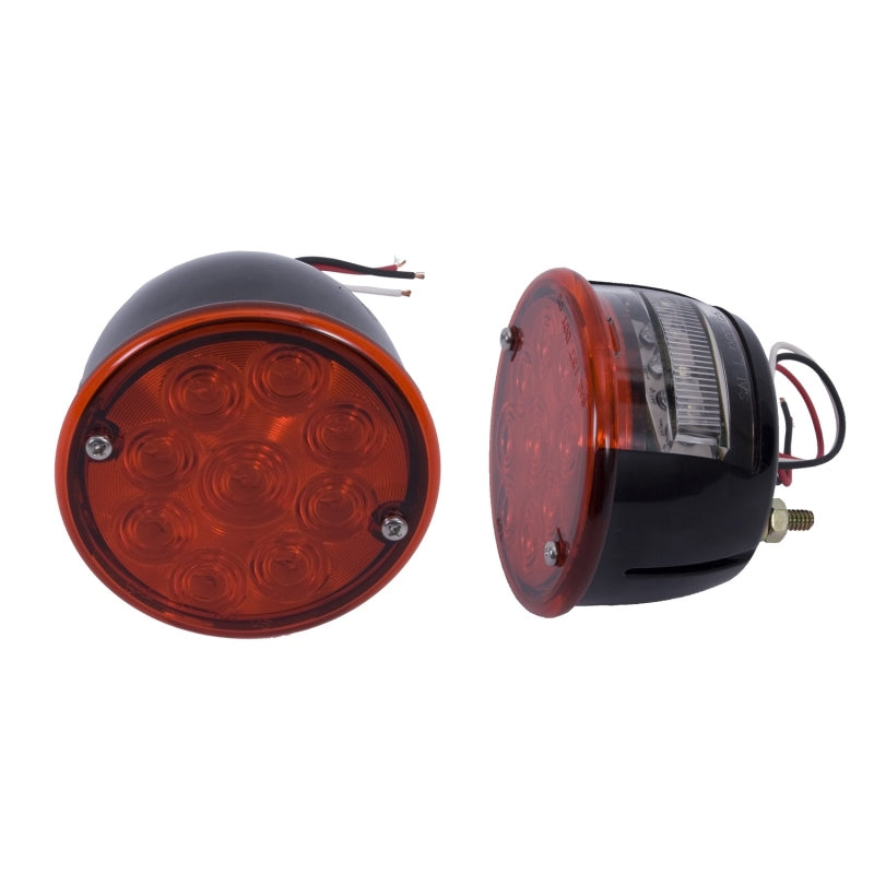 Load image into Gallery viewer, Rugged Ridge LED Tail Light Set 46-75 Willys &amp; Jeep CJ
