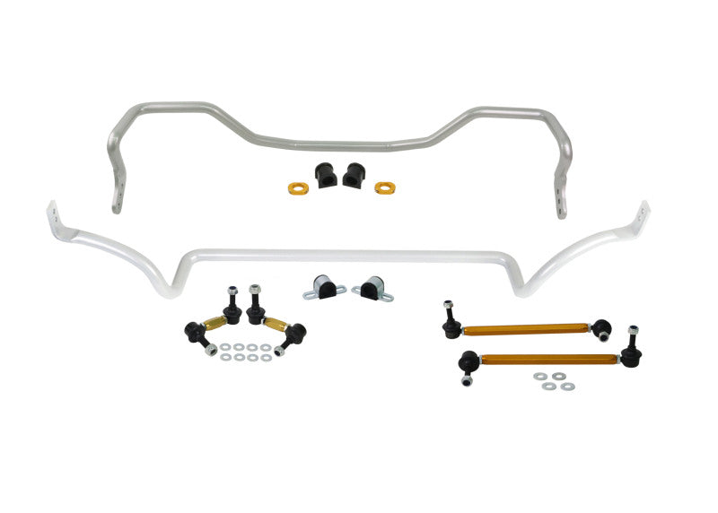 Load image into Gallery viewer, Whiteline 09-15 Mitsubishi Lancer Ralliart Front &amp; Rear Sway Bar Kit
