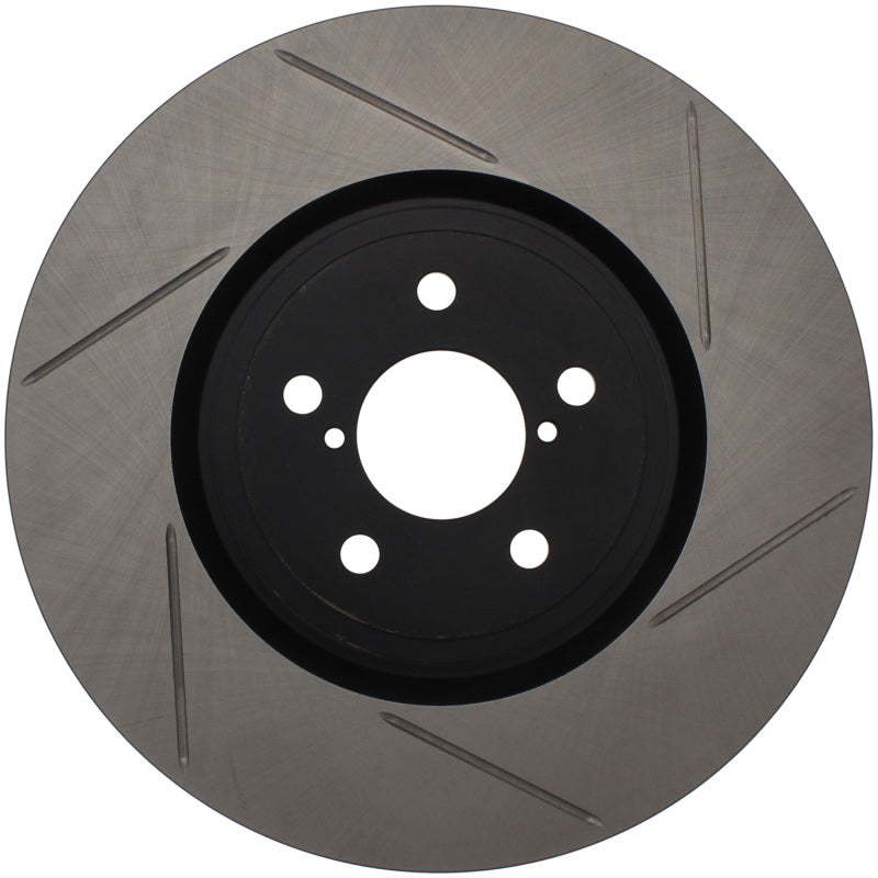 Load image into Gallery viewer, StopTech Power Slot 05-08 LGT Front Right Slotted Rotor

