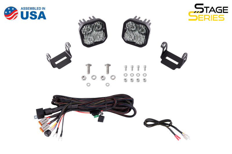 Load image into Gallery viewer, Diode Dynamics 2021 Ford Bronco SS3 LED Ditch Light Kit - Pro White Combo
