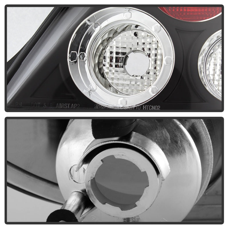 Load image into Gallery viewer, Spyder Hyundai Tiburon 03-05 Euro Style Tail Lights Black ALT-YD-HYT03-BK
