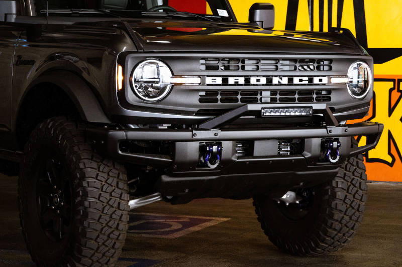 Load image into Gallery viewer, DV8 Offroad 21-22 Ford Bronco Factory Modular Front Bumper Bull Bar
