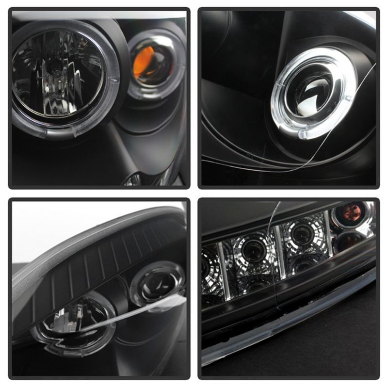 Load image into Gallery viewer, Spyder Dodge Ram 1500 06-08/Ram 2500 06-09 Projector Headlights LED Halo LED Blk PRO-YD-DR06-HL-BK
