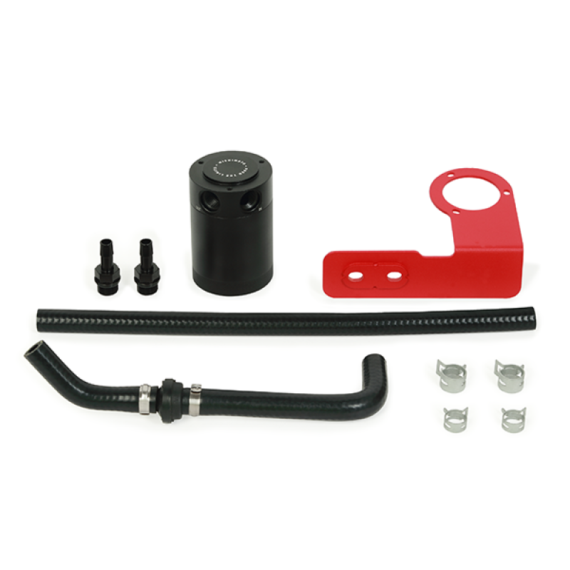 Load image into Gallery viewer, Mishimoto 2018+ Honda Accord 1.5T Direct Fit Catch Can - Red Bracket
