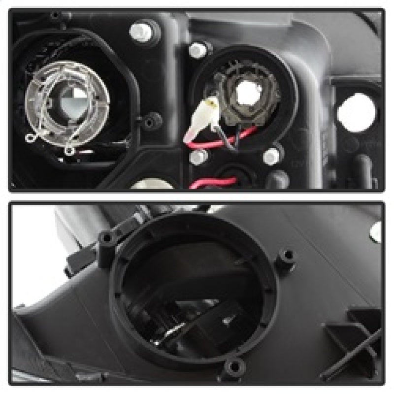 Load image into Gallery viewer, Spyder Subaru WRX 08-09 Projector Headlights - HID Model Only - Black PRO-YD-SWRX08-HID-LBDRL-BK
