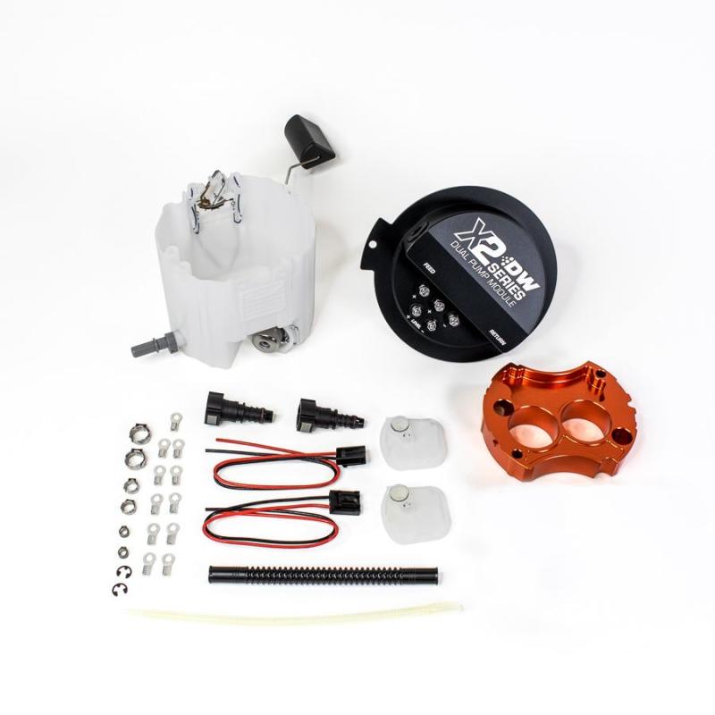 Load image into Gallery viewer, DeatschWerks 10-15 Chevy Camaro LS 3.7 V6/ SS LS3 X2 Series Fuel Pump Module
