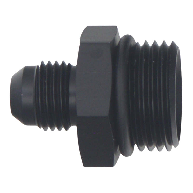 Load image into Gallery viewer, DeatschWerks 10AN ORB Male to 6AN Male Flare Adapter (Incl O-Ring) - Anodized Matte Black
