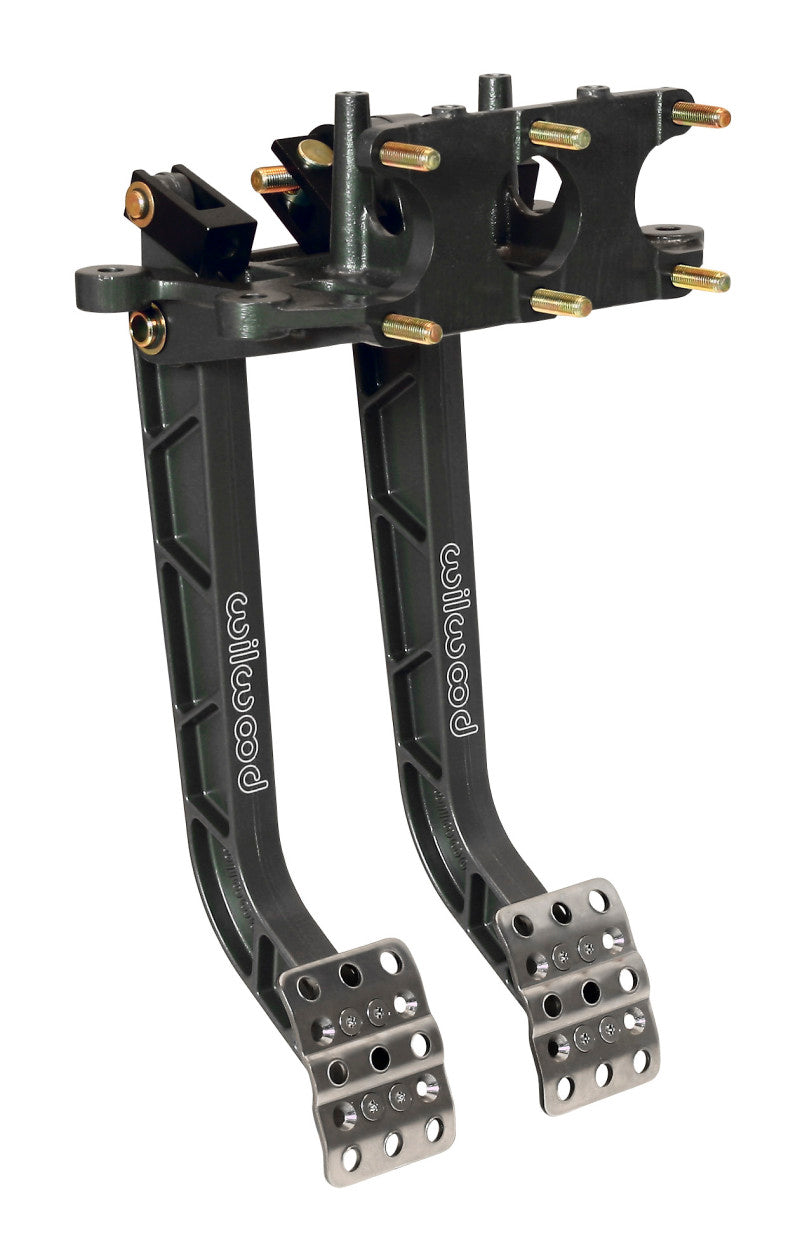 Load image into Gallery viewer, Wilwood Adjustable Dual Pedal - Brake / Clutch - Rev. Swing Mount - 6.25:1
