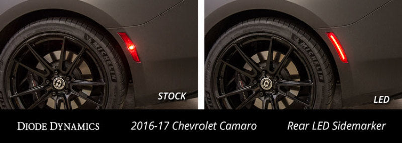 Load image into Gallery viewer, Diode Dynamics 16-21 Chevrolet Camaro LED Sidemarkers Smoked (set)
