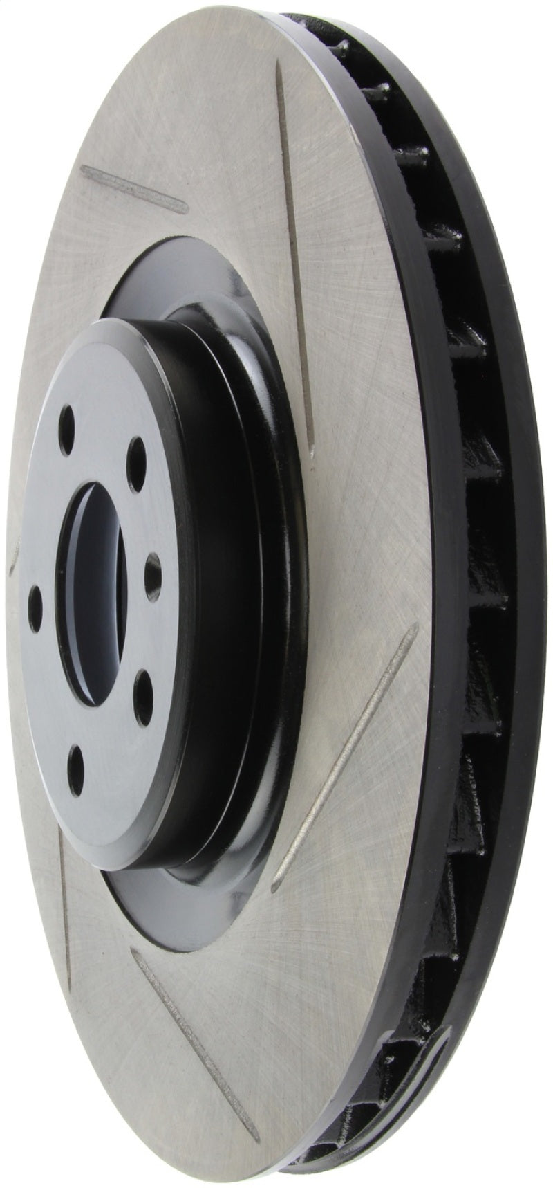 Load image into Gallery viewer, StopTech Power Slot 10-6/11 Audi S4 / 08-11 S5 Front Left Slotted Rotor
