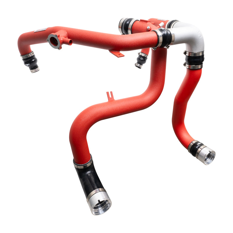 Load image into Gallery viewer, Injen 21-23 Ford Bronco 2.7L V6 (TT) EcoBoost SES Intercooler Pipes - Wrinkle Red
