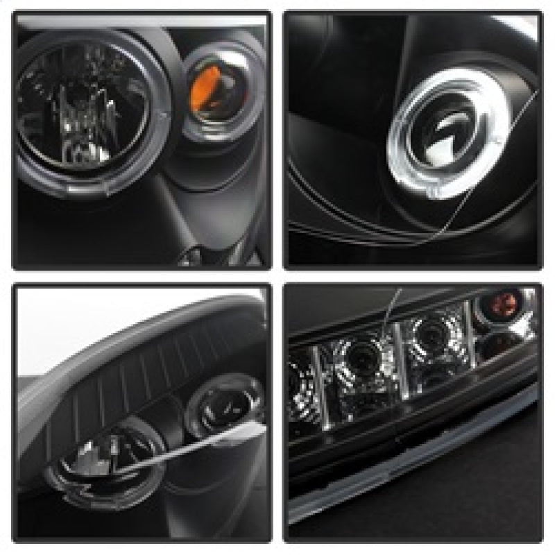 Load image into Gallery viewer, Spyder Dodge Ram 1500 06-08/Ram 2500 06-09 Projector Headlights LED Halo LED Blk PRO-YD-DR06-HL-BK
