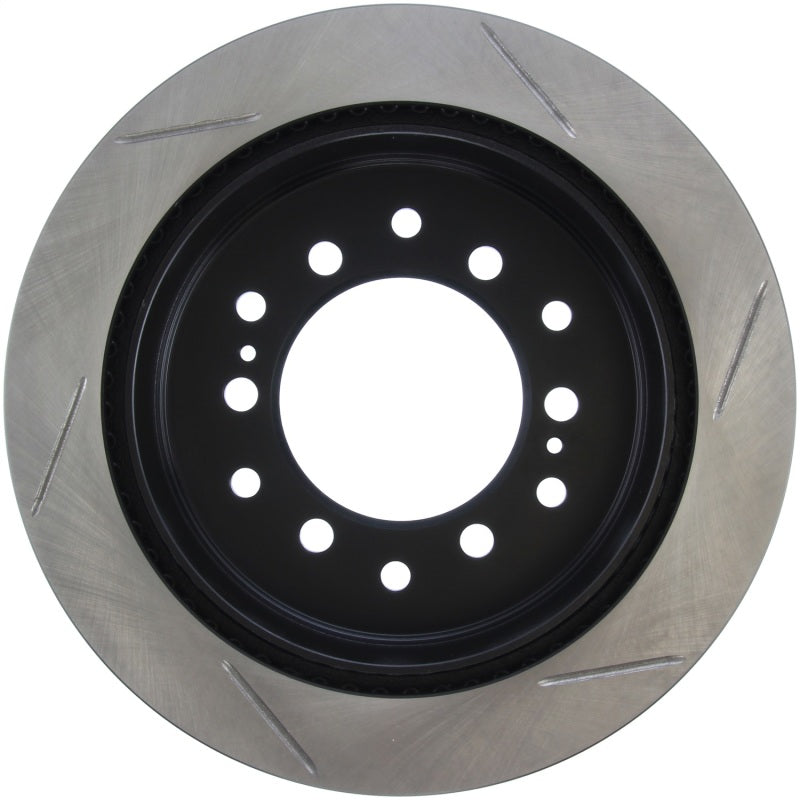 Load image into Gallery viewer, StopTech Power Slot 01-07 Toyota Sequoia/03-09 4 Runner / 03-09 Lexus GX470 Slotted Right Rr Rotor
