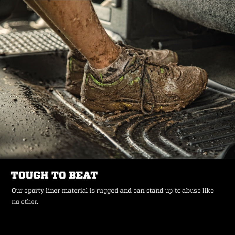 Load image into Gallery viewer, Husky Liners 19-21 Ram 2500/3500 Crew Cab Weatherbeater Black Front &amp; 2nd Seat Floor Liners
