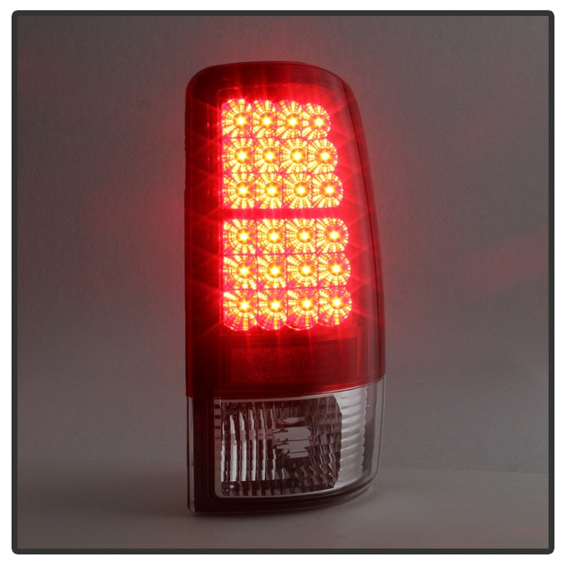 Load image into Gallery viewer, Spyder Chevy Suburban/Tahoe 1500/2500 00-06 LED Tail Lights Red Clear ALT-YD-CD00-LED-RC
