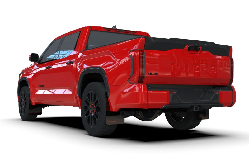 Load image into Gallery viewer, Rally Armor 2022+ Toyota Tundra Black UR Mud Flap w/ Red Logo
