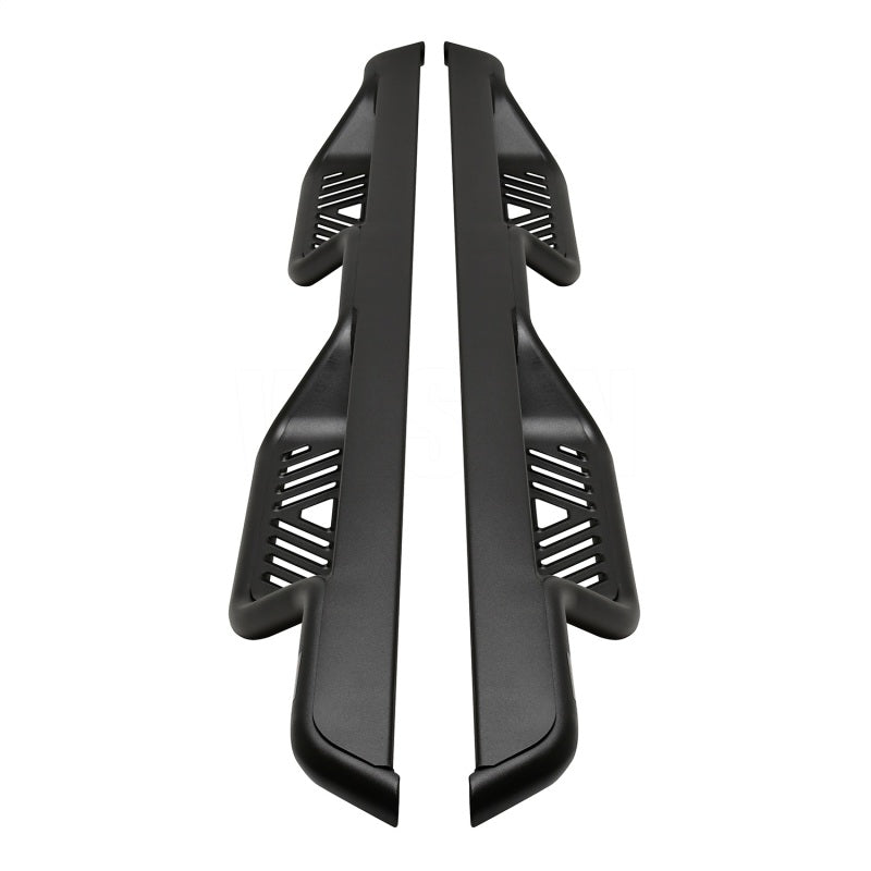 Load image into Gallery viewer, Westin 05-22 Toyota Tacoma Double Cab Outlaw Drop Nerf Step Bars - Black

