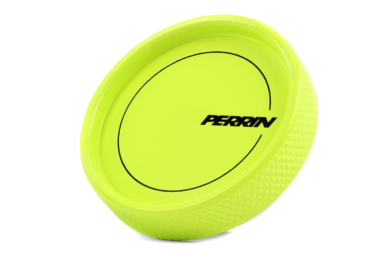 Load image into Gallery viewer, Perrin 02-21 Subaru WRX / 2022 BRZ &amp; GR86 / 04-21 STI / 00-18 Forester XT Oil Fill Cap - Neon Yellow
