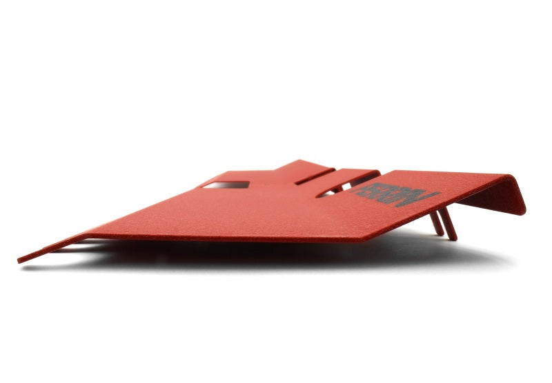 Load image into Gallery viewer, Perrin 15-21 WRX/STI Radiator Shroud (With OEM Intake Scoop) - Red
