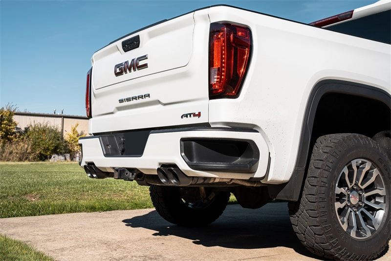 Load image into Gallery viewer, Corsa 19-23 Chevy Silverado 1500 CatBack Dual Rear Exit with Twin 4in Black Powder Ct ProSeries Tips
