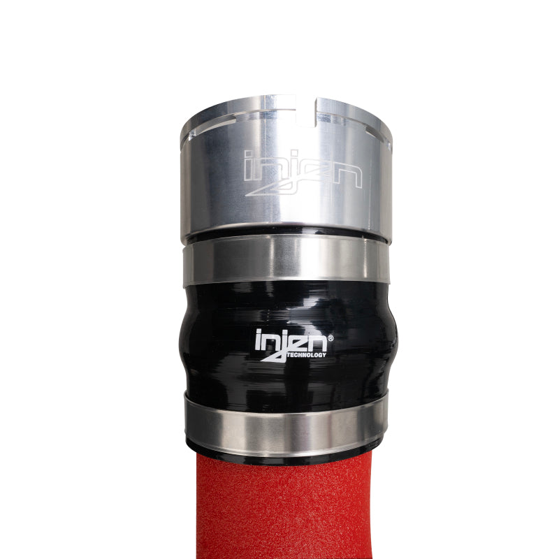 Load image into Gallery viewer, Injen 21-23 Ford Bronco 2.7L V6 (TT) EcoBoost SES Intercooler Pipes - Wrinkle Red
