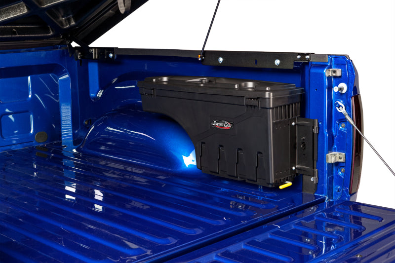 Load image into Gallery viewer, UnderCover 15-20 Ford F-150 Passengers Side Swing Case - Black Smooth
