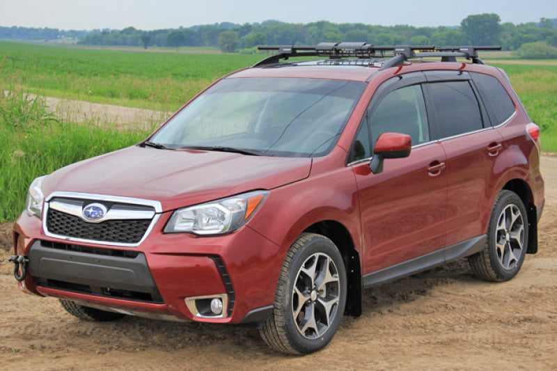 Load image into Gallery viewer, Rally Armor 14-18 Subaru Forester Black Mud Flap w/ Red Logo
