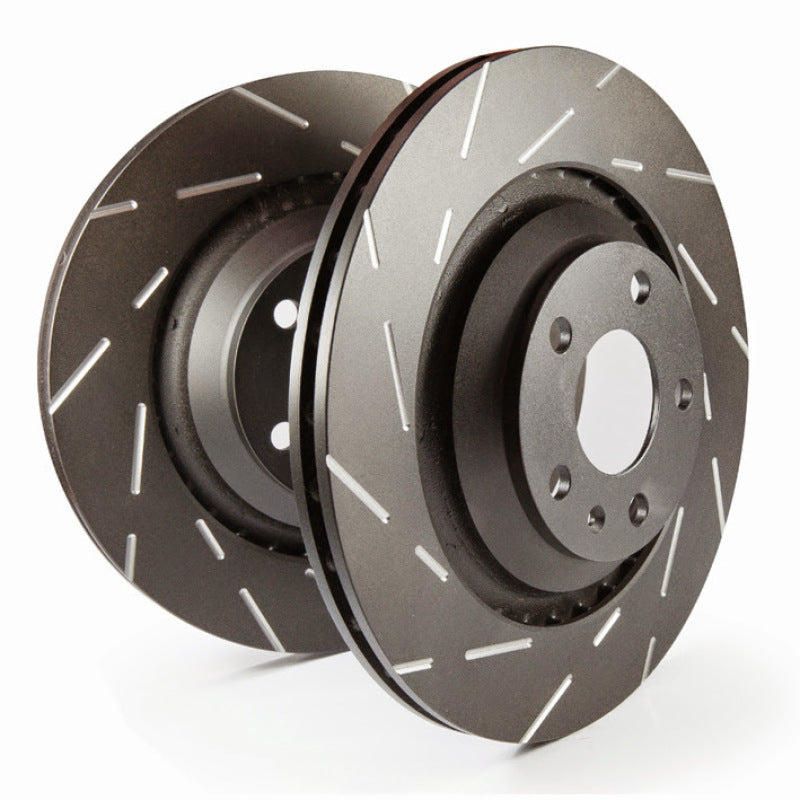 Load image into Gallery viewer, EBC 2021+ Ram 1500 TRX USR Slotted Front Rotors
