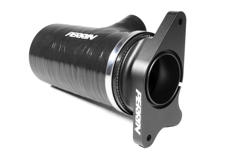 Load image into Gallery viewer, Perrin 2022+ Subaru WRX Black 3in Turbo Inlet Hose w/ Nozzle (Short)
