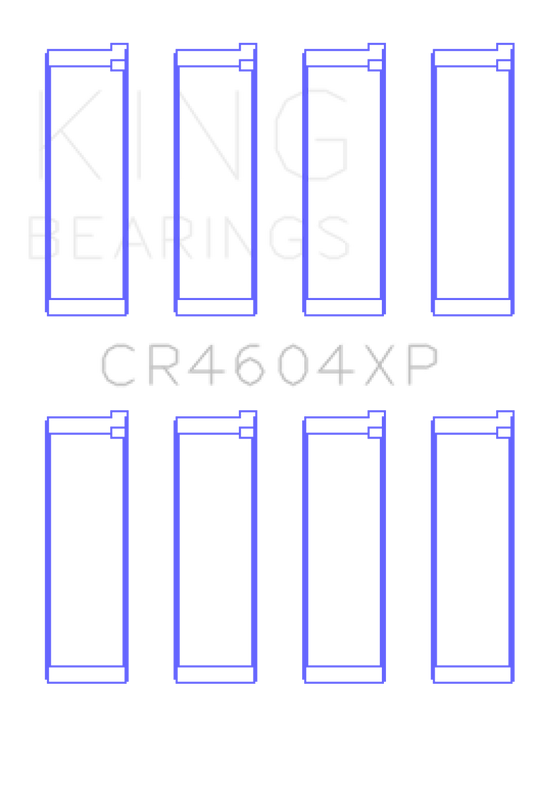 King 07-09 Mazdaspeed 3 L3-VDT MZR DISI (t) Duratec High Performance Rod Bearing Set - Size (STD)