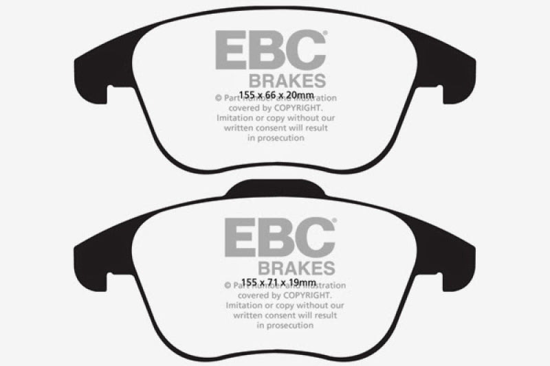 Load image into Gallery viewer, EBC 15 and up Audi Q3 2.0 Turbo Yellowstuff Front Brake Pads

