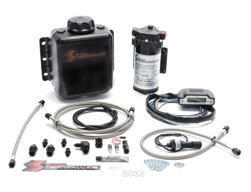 Load image into Gallery viewer, Snow Performance Stg 3 Boost Cooler EFI 2D MAP Prog. Water Injection Kit (SS Braided Line &amp; 4AN)
