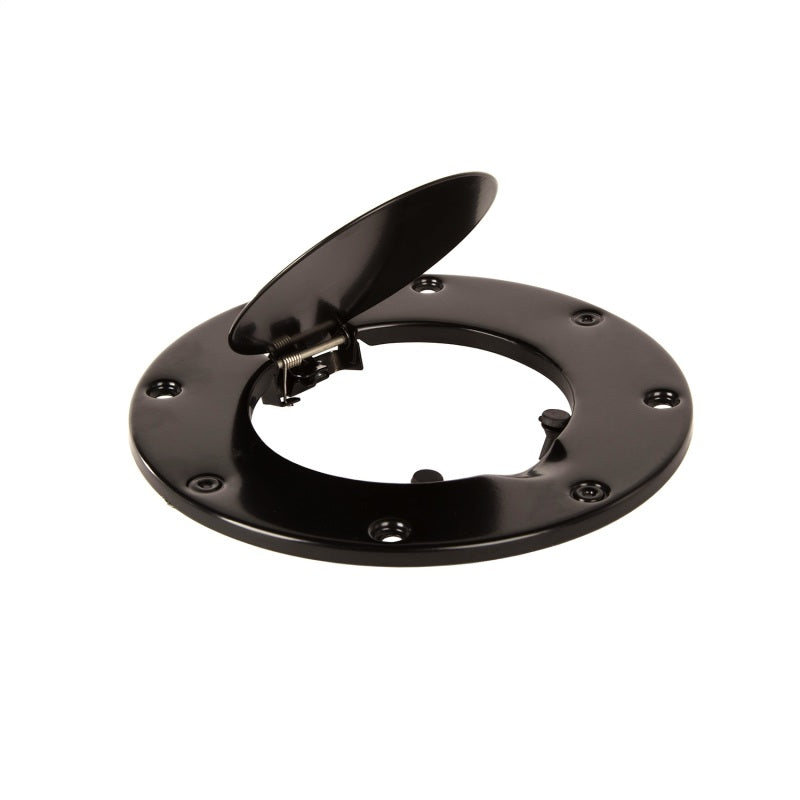 Load image into Gallery viewer, Rugged Ridge 97-06 Jeep Wrangler TJ Black Non-Locking Gas Cap Door
