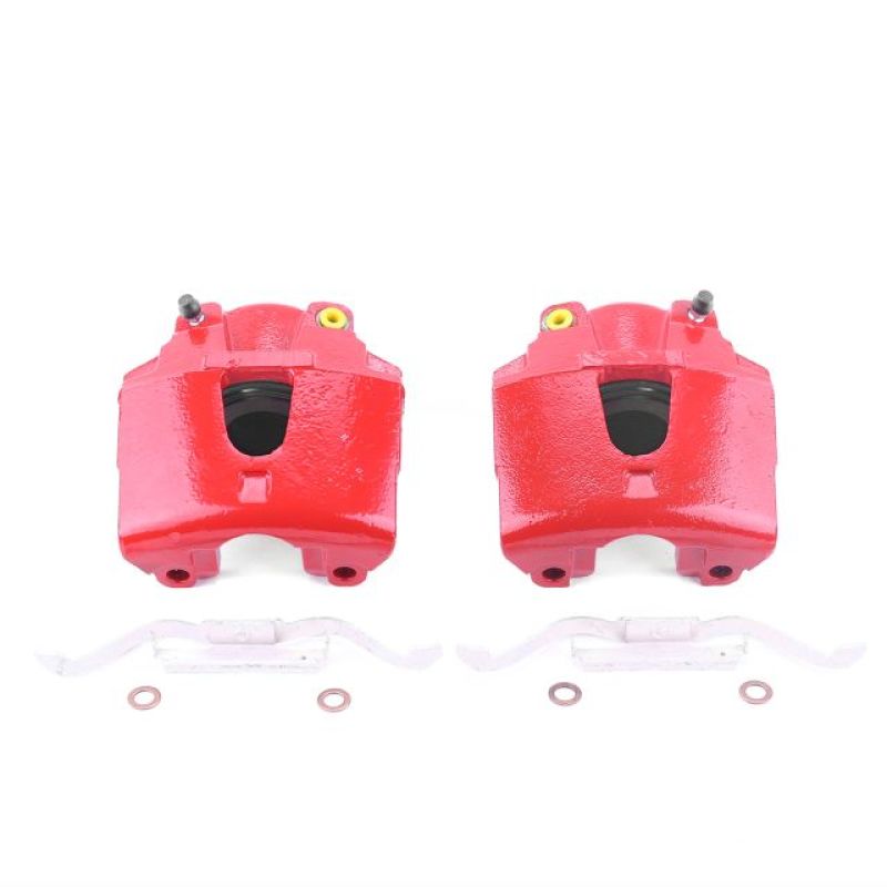 Load image into Gallery viewer, Power Stop 00-02 Dodge Dakota Front Red Calipers w/o Brackets - Pair
