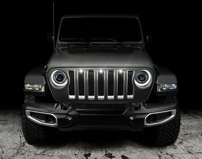 Load image into Gallery viewer, Oracle Pre-Runner Style LED Grille Kit for Jeep Gladiator JT - White

